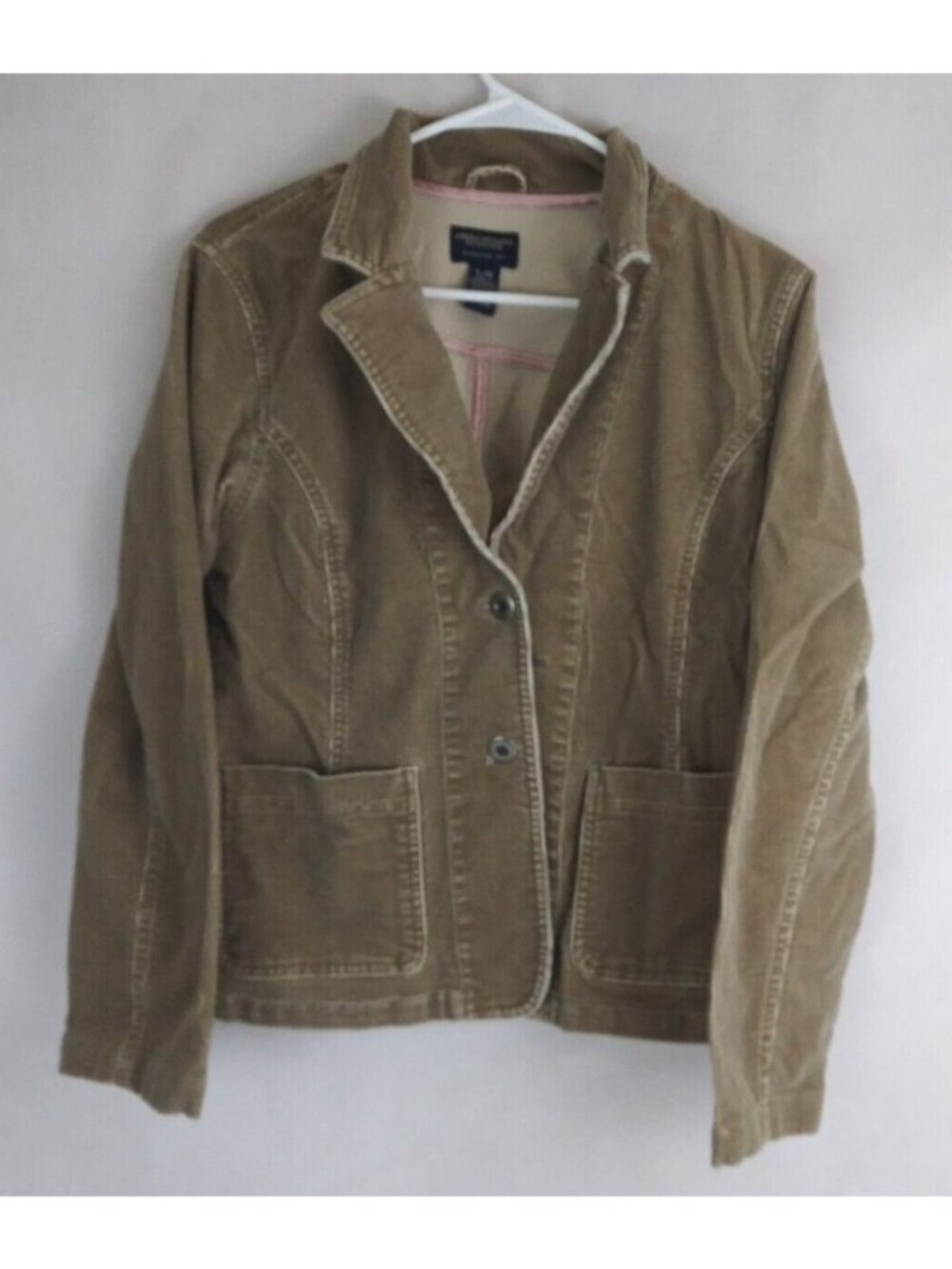 American Eagle Women's Light Brown Jacket Coat Size Large